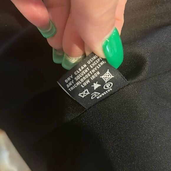 Lafayette 148 New York Two-Button Black Blazer, 4! - Picture 10 of 10